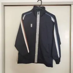 ミズノ　ネイビー　ジャージ上のみ　サイズS