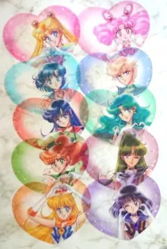 セーラームーン ローソン ハートクリアカード コンプリートセット