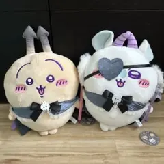 ちいかわ　てんし♡あくま　あくまなBIGぬいぐるみ　うさぎ　モモンガ　2点セット