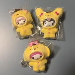 ポムポムプリン30周年アニバーサリーショップ限定 ちびっとも 3点