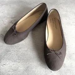 美品　MARGARET HOWELL レザー　バレエシューズ　23cmのサムネイル
