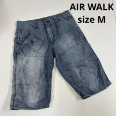AIR WALK デニムパンツ　ハーフパンツ　古着　y2kのサムネイル