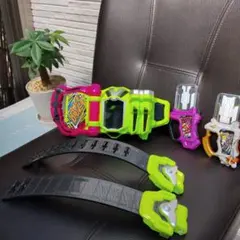 DXゲーマドライバー 仮面ライダーエグゼイド 変身ベルト ガシャット２種セット