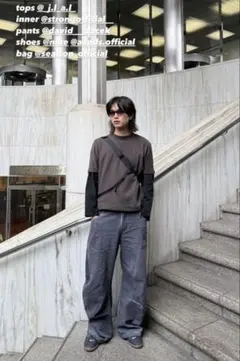 わ*ゃ様 POLYPLOID OVERSIZE LONG SLEEVE B 田中 - メルカリ