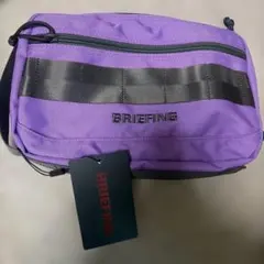 新品未使用タグ付 BRIEFING ポーチ パープルのサムネイル