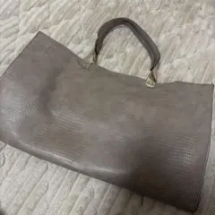 ZARA クロコダイル型押しトートバッグ