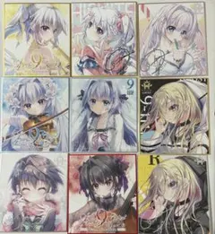 2025年最新】9-nine- ぱれっと 色紙の人気アイテム - メルカリ