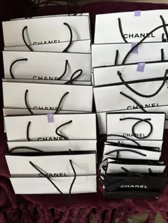 【〜6/13までの販売】CHANEL コスメロゴ入り紙袋 セット（13枚）