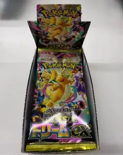 MEGAドリームex　ポケモンカード　1ボックス　シュリンク　ぺりぺりなし