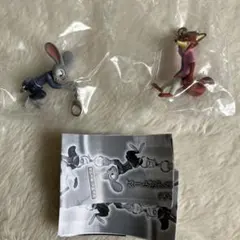 値下げ不可　ズートピア2 ゆらゆらつながるマスコット　ガチャ　ニック　ジュディ