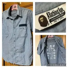 2026年最新】A BATHING APE メンズ デニムシャツ・ダンガリーシャツの