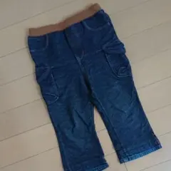 ◇ミキハウス◇ブラックベアーベイビー◇デニムパンツ90