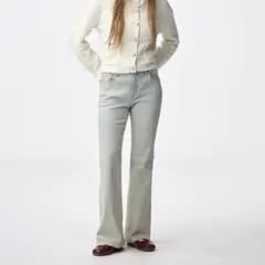 スリムフレアジーンズ S