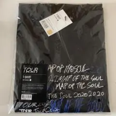 MAP OF THE SOUL TOUR Tシャツ VER.1 BTS MAP OF THE SOUL TOUR EDITION Tシャツ BLACK XL｜Yahoo!フリマ