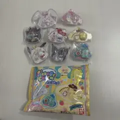 未開封　1袋付き　サンリオ　キャラクターズ　パッケージチャーム　8個セット