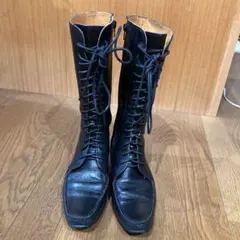 ミディアムブーツ 24cm 本革