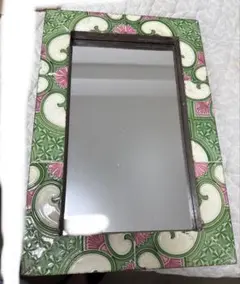 新品未使用東京かんかんアンティークタイルミラー・長方形 - メルカリ