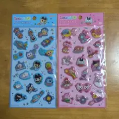 Tamagotchi ぷっくりシール 2枚セット 30周年記念