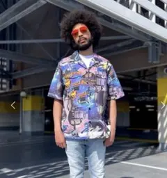 ディーゼル　総柄　シャツ