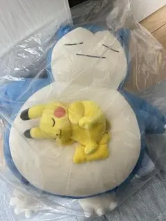 ぬいぐるみ Pokémon Sleep おやすみカビゴンピカチュウ
