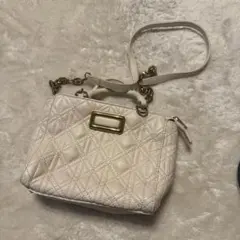 ZARA ホワイト キルティングバッグのサムネイル