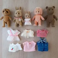 80年代 メイプルタウン物語 人形 服 まとめ売り 昭和レトロ ローリィコッカー