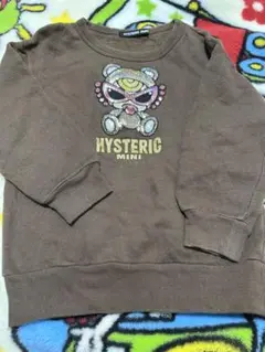 HYSTERIC MINI ブラウン トレーナー 100cm
