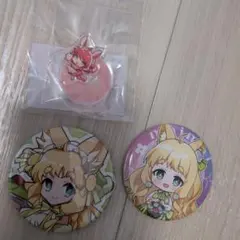 SEGA 缶バッジ アクリルスタンド 3点セット