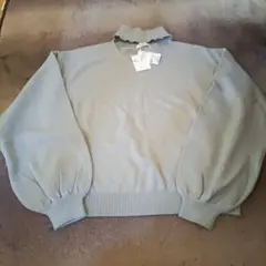 INGNI グレー Vネック 長袖トップス