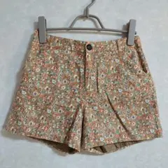 earth music&ecology　花柄ショートパンツ　裏地付き
