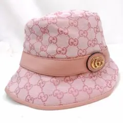 GUCCI グッチ バケットハット GG柄 ピンク 鑑定済み レア M 楽天市場】グッチ（カラーピンク）（帽子｜バッグ・小物・ブランド雑貨