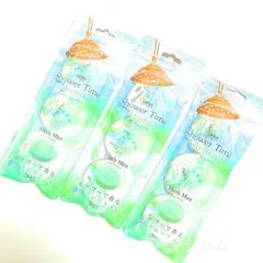 新品未開封】シャワータイム アロマ ハーブミント 3個入×3袋セット リラックス