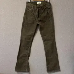 GAP BABY BOOT コーデュロイパンツ 25R カーキ ブーツカット