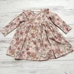 next baby 花柄ワンピース ピンク