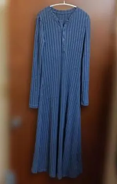 【美品】Dazy グレー ロングワンピース M