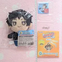 山本武セット　リボーンひこくじ　ぬいぐるみスタンド　マスコット　アクリルチャーム