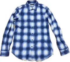 minedenim Smoky Ombre Check Western SH 3のサムネイル