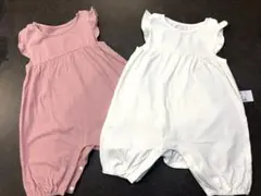 UNIQLO ロンパース 70 2枚セット
