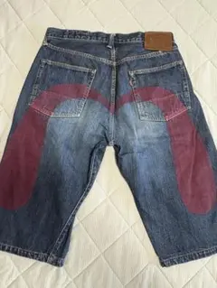 EVISU LOT 2001 デニムショートパンツ36evisuエビス - メルカリ