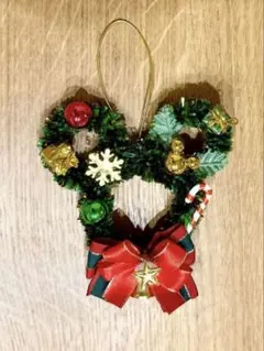 ミッキーマウスリース（小）ディズニー クリスマス 2022東京ディズニーリゾート