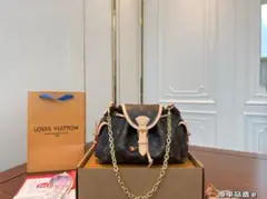 LOUIS VUITTON ショルダーバッグ ブラウン