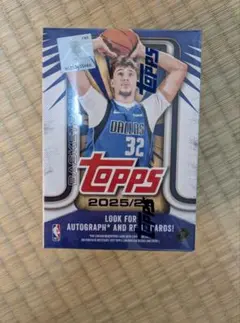 【1箱】NBA 2025-26 TOPPS FLAGSHIP VALUE BOX