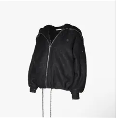 theredthre リングアシメントリーフーディレース トップス ブルゾン 