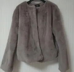 NOWNOW ファー ジャケット ブルゾン М