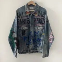 BALENCIAGA グラフィティ デニムジャケットのサムネイル