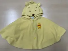 くまのプーさんベビーポンチョ80cm