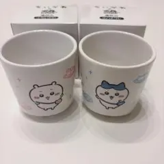 ちいかわ くら寿司 湯呑み 2個セット ちいかわ ハチワレ