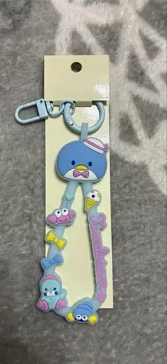 新品　サンリオ ラバーコードキーホルダー タキシードサム　キャラクター大賞