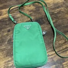 【ギャランティーカード付き!!!】PRADA スマホショルダーバッグ