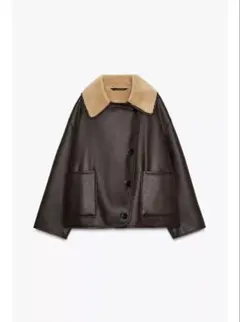 ZARA ボアジャケット